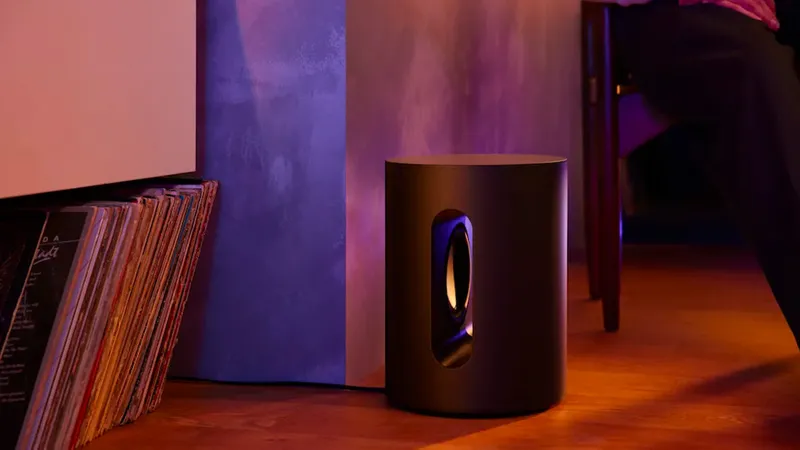 The Sonos Sub Mini Packs Mega Sound in One Small, But Mighty Subwoofer