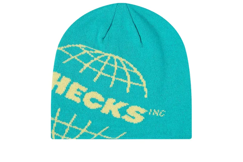 Checks Downtown Globe Skully beanie