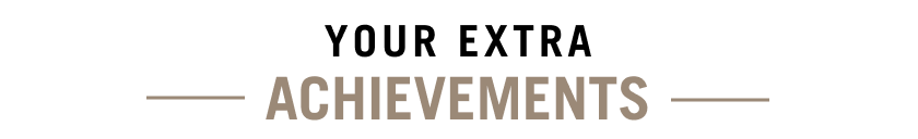 Your Extra Achievements