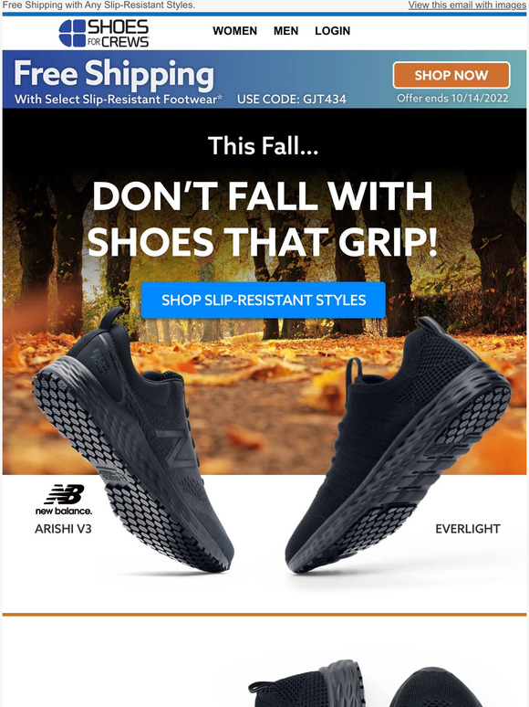 Our Fall Must-Have Non-slip Styles Are Here!