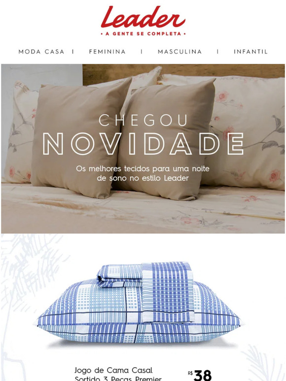 Novos produtos de Moda Casa para você!