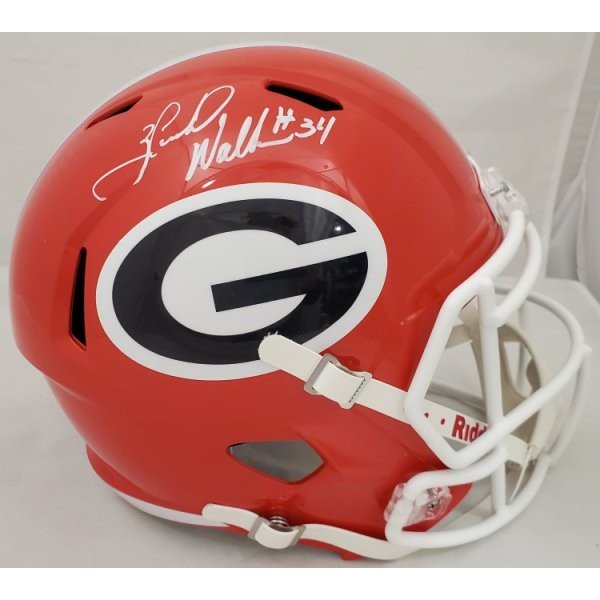 Herschel Walker Autographed Signed Georgia Bulldogs Full Size Speed Replica Helmet Beckett Beckett #185881
