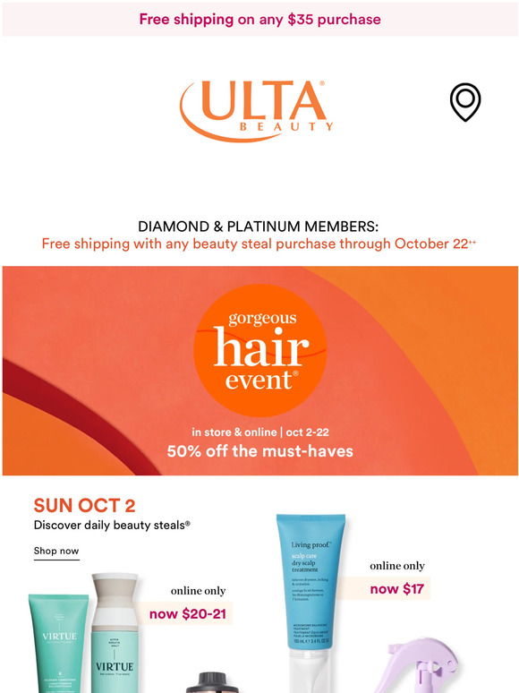 Ulta Beauty Hair Event is back 🎉 Milled