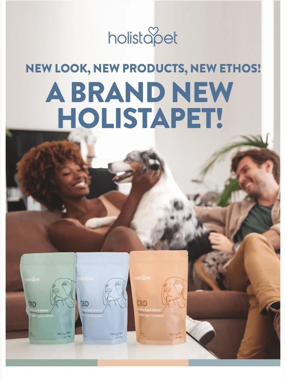 Check out the BRAND NEW HolistaPet! 🐾