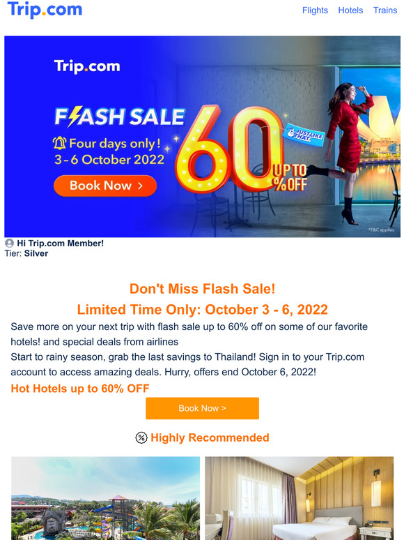 Don't miss! FLASH SALE is back🔥
