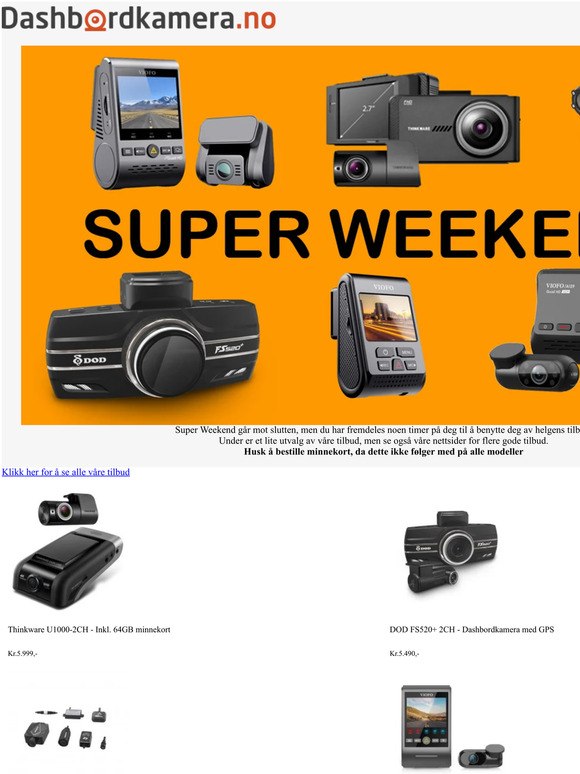 Super Weekend- Siste frist