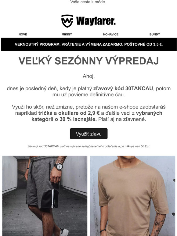 Ešte to stihnete...