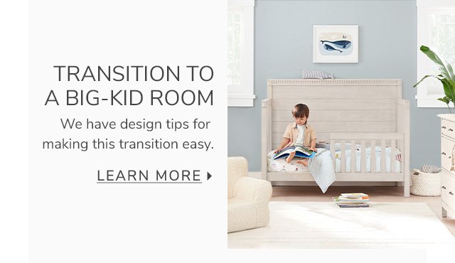 TRANSITION TO A BIG-KID ROOM