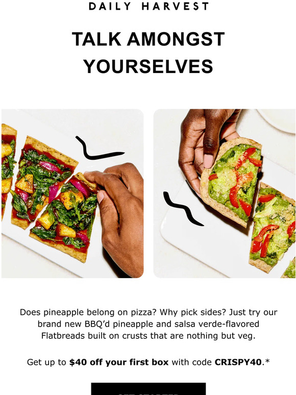 Daily Harvest The great debate Milled