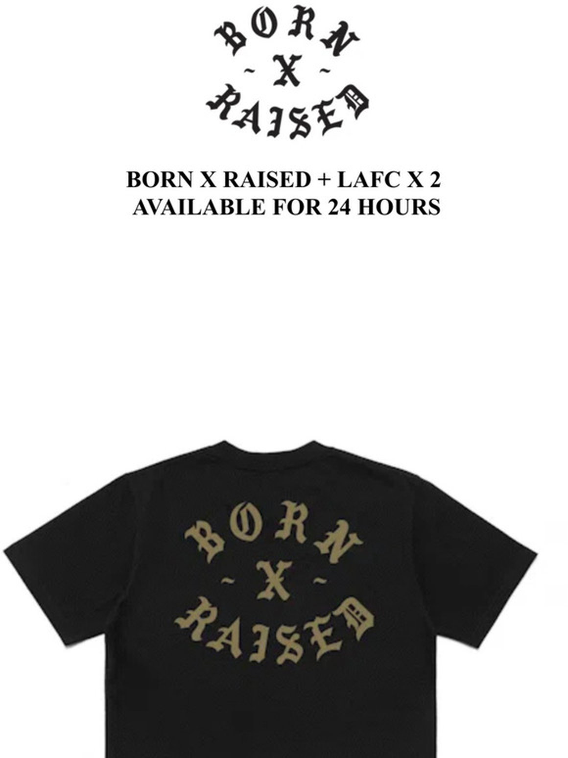 LAFC, Born X Raised Release Limited Edition Collection Featuring