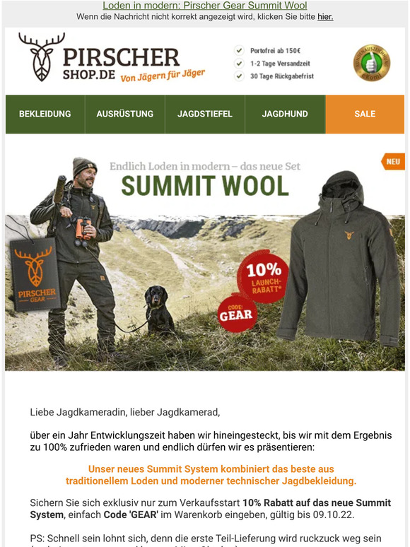 ✨Neues Loden-Set von Pirscher Gear