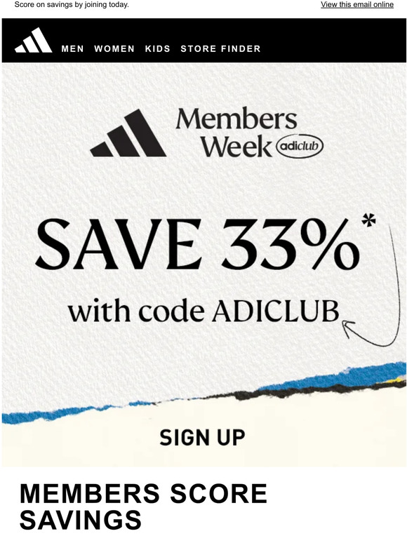 Adidas: Level Up For Members Week With AdiClub | Milled