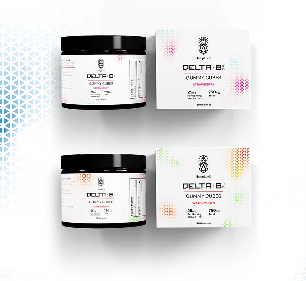 Hemplucid CBD: Introducing Delta 8 Gummies🍉 🍓 | Milled