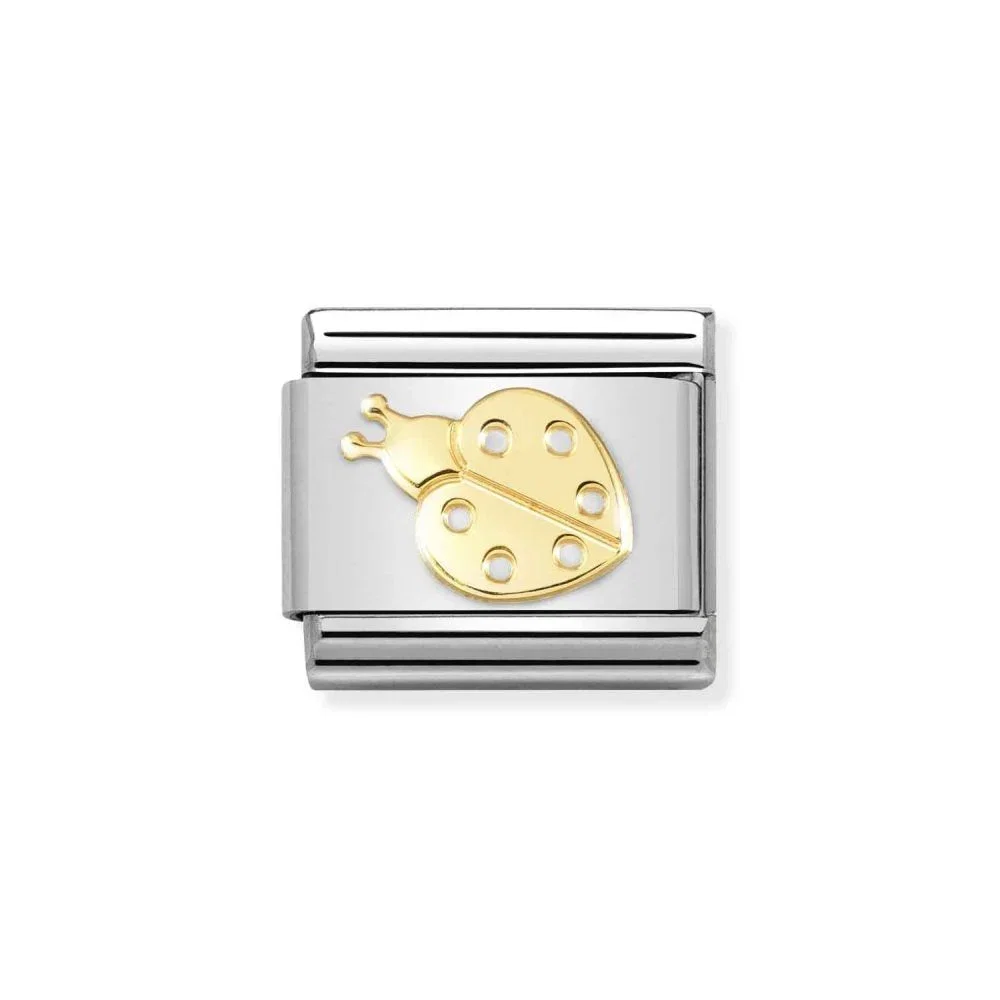 Image of Classic Gold Ladybug Charm 030162/74