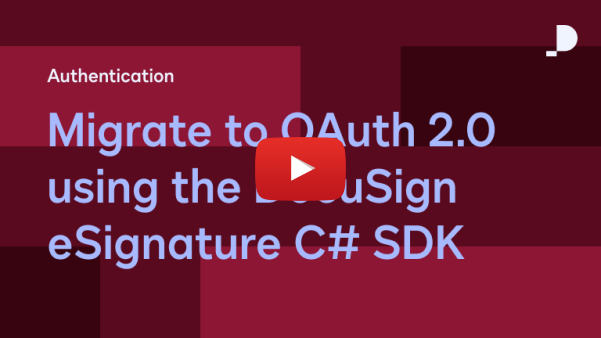 OAuth Migration Walkthroughs
