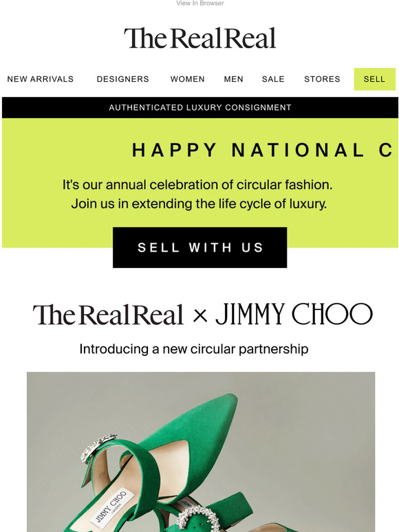 The RealReal Make an Impact National Consignment Day Milled