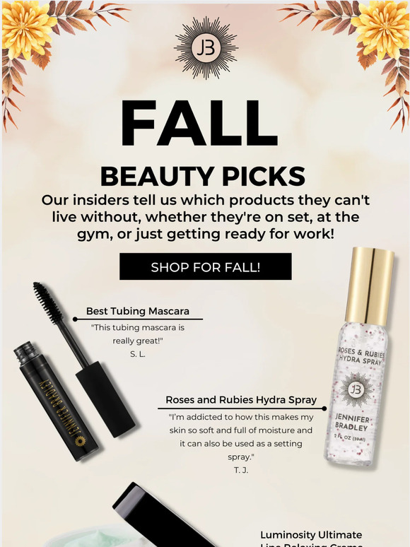 Fall in love with these beauty picks 🍂