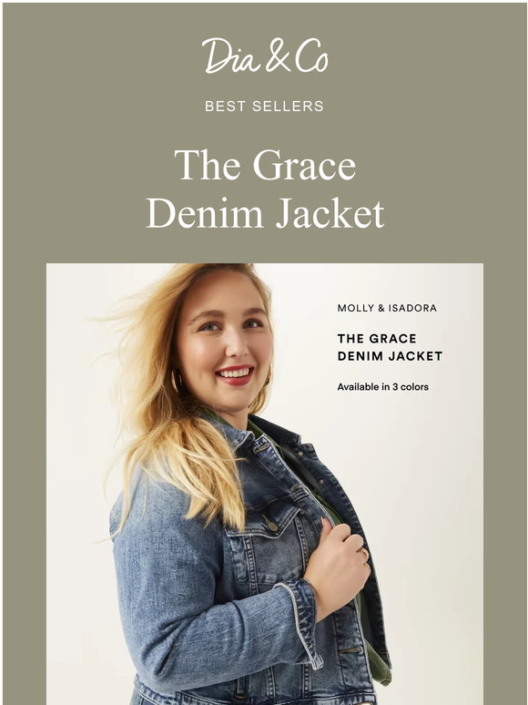 Dia&Co: Meet The Grace Denim Jacket | Milled