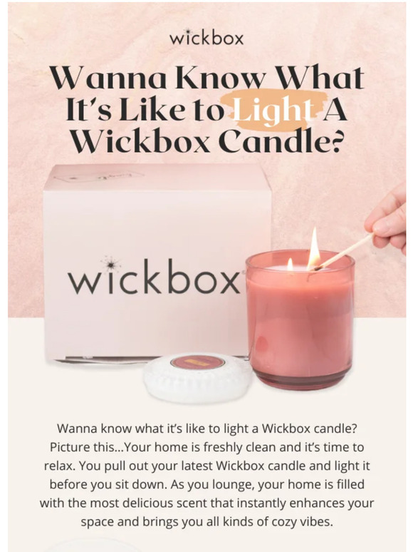 Here’s a Welcome Gift for You – 10% Off Your First Candle! ☀️