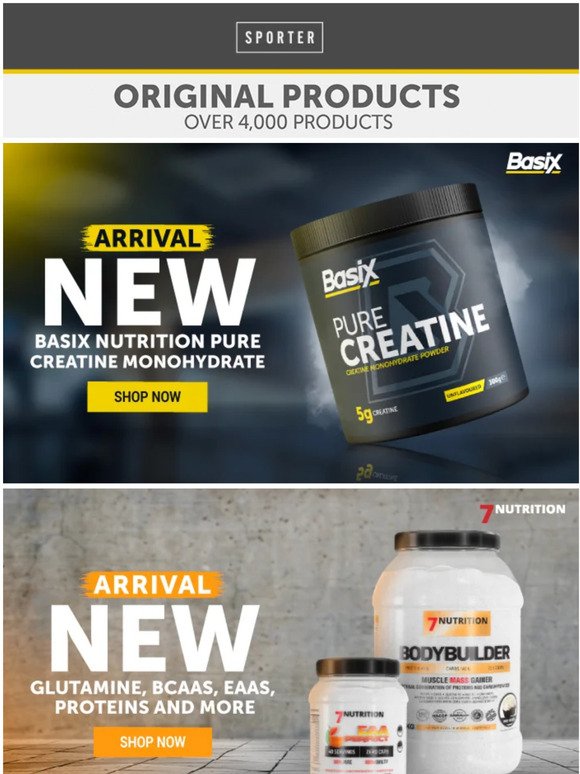 All Eyes on These NEW Arrivals 👀 Creatine, Healthy Snacks and other supplements