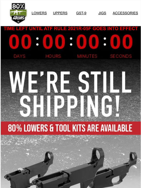 We're Still Shipping Lowers & Tooling! (3)