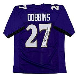 
J.K. Dobbins Autographed Signed Baltimore Ravens #27 Jersey - JSA Authentic

