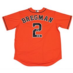Alex Bregman Autographed Signed Houston Astros Orange Baseball Jersey - PSA/DNA Authentic
