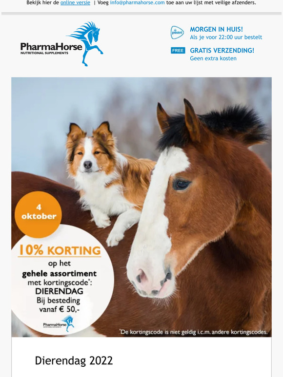 Dierendag korting