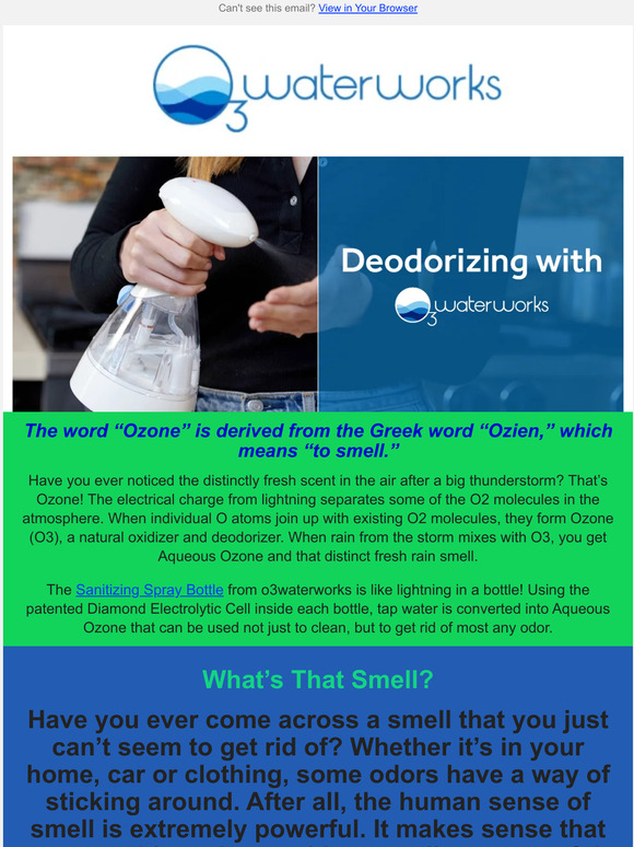 What Is Aqueous Ozone: How Do O3Waterworks Sanitizers Work?