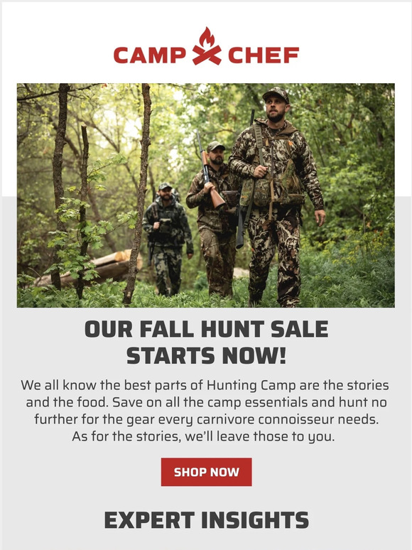 The Fall Hunt Sale Is Here!
