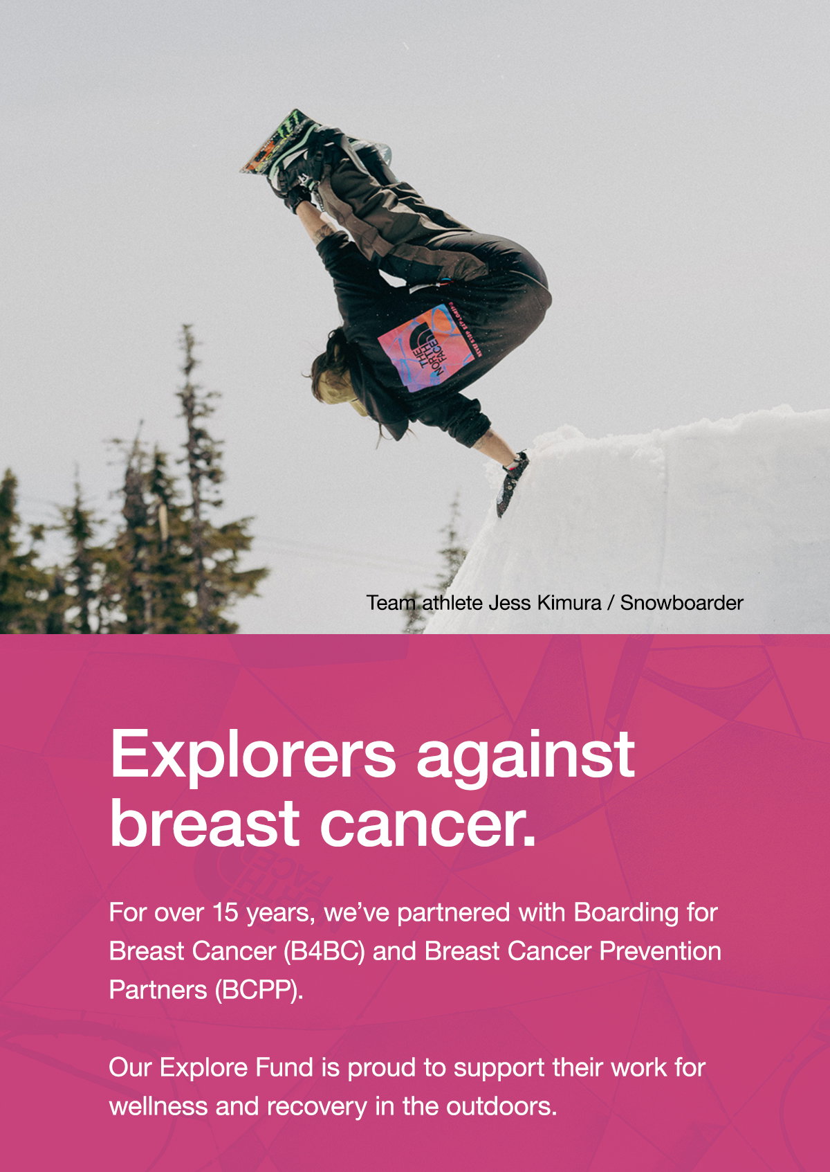 The North Face NL: Our Pink Ribbon 