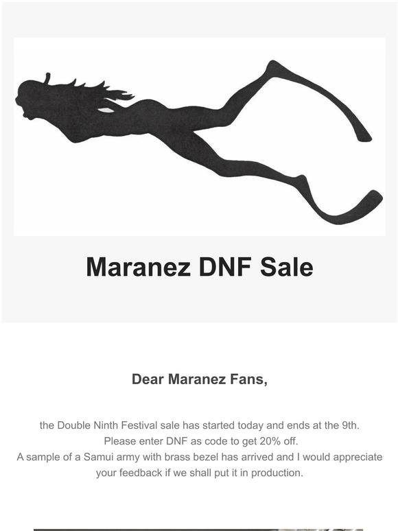 Maranez  Double Ninth Festival Sale  2022
