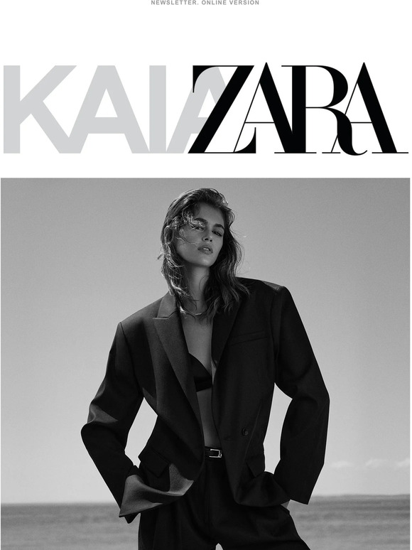 Zara USA: Kaia Gerber presents her collection for Zara | Milled