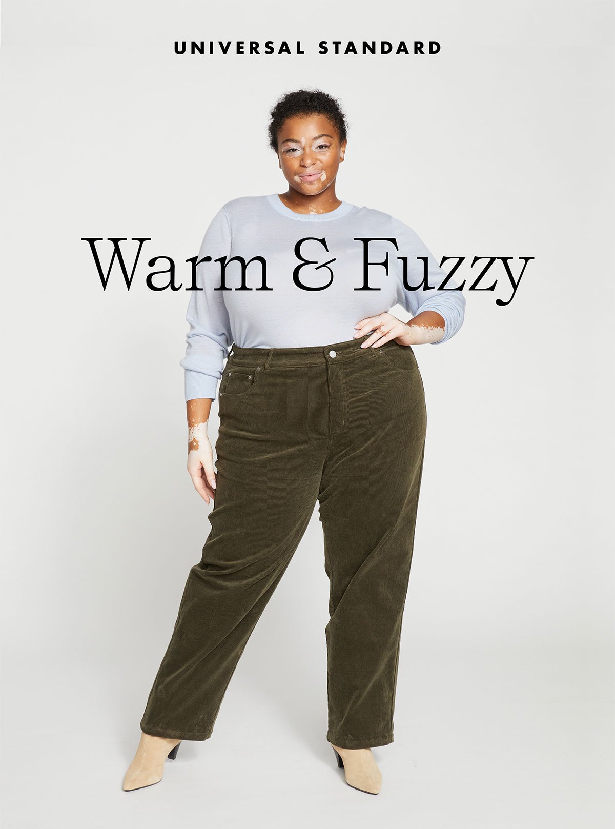 Pair our corduroy with merino wool