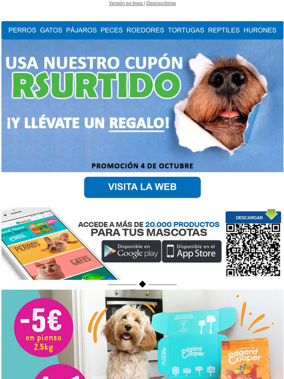 Quieres un 🎁 regalito extra para tu mascota? Entra aquí...