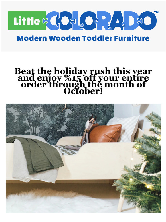 Beat the Holiday Rush! Last sale of the year! %15 off all products