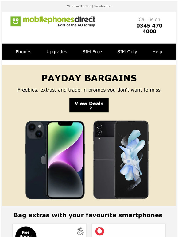 Mobile Phones Direct Have you celebrated PAYDAY yet? Milled