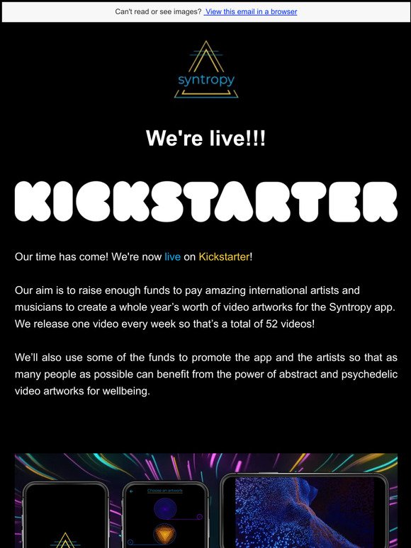 And we're off 🚀 Kickstarter campaign now LIVE!