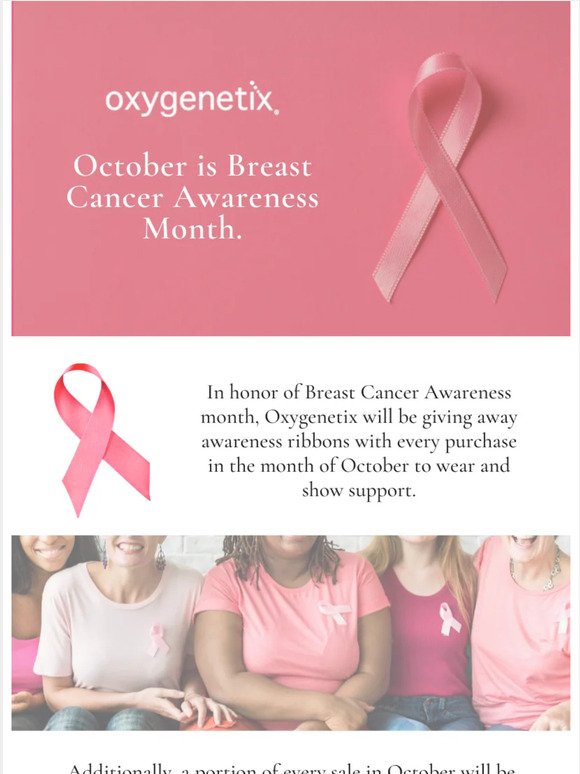 In Honor of Breast Cancer Awareness Month