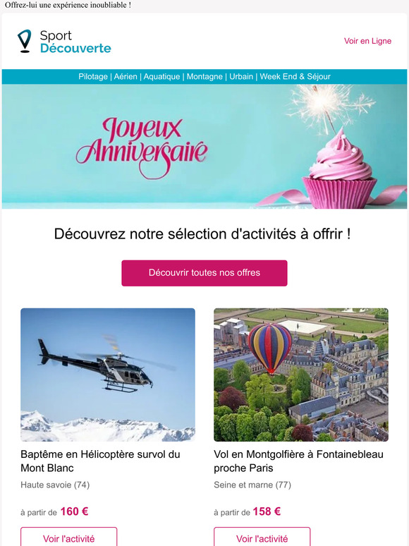 Bientôt un anniversaire à souhaiter ?