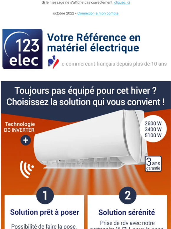 Equipez-vous cet hiver avec nos pompes à chaleur !