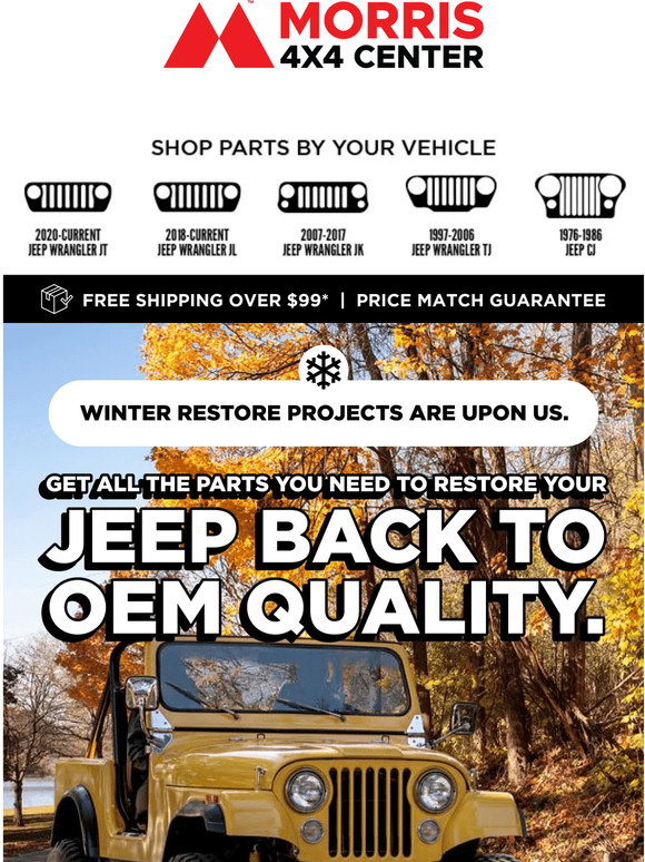 Morris 4x4 Center: Restore Your Rig to Its Former Glory ⭐ | Milled