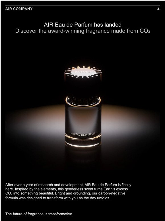 The future of fragrance has landed