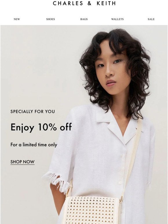 Limited time only: Enjoy 10% off​