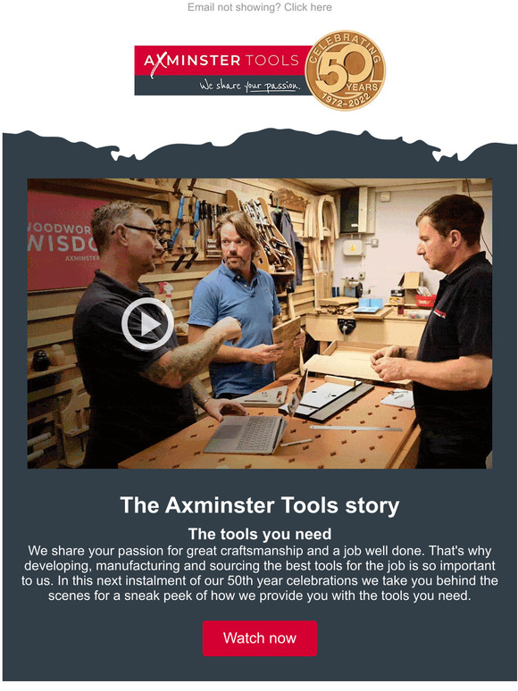 Axminster Tools The Axminster Tools story Milled