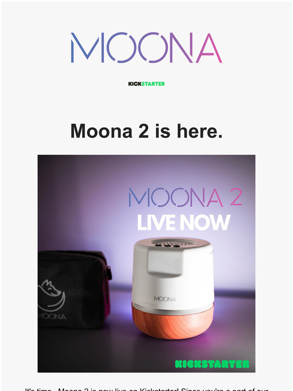 Moona 2 is live on Kickstarter!