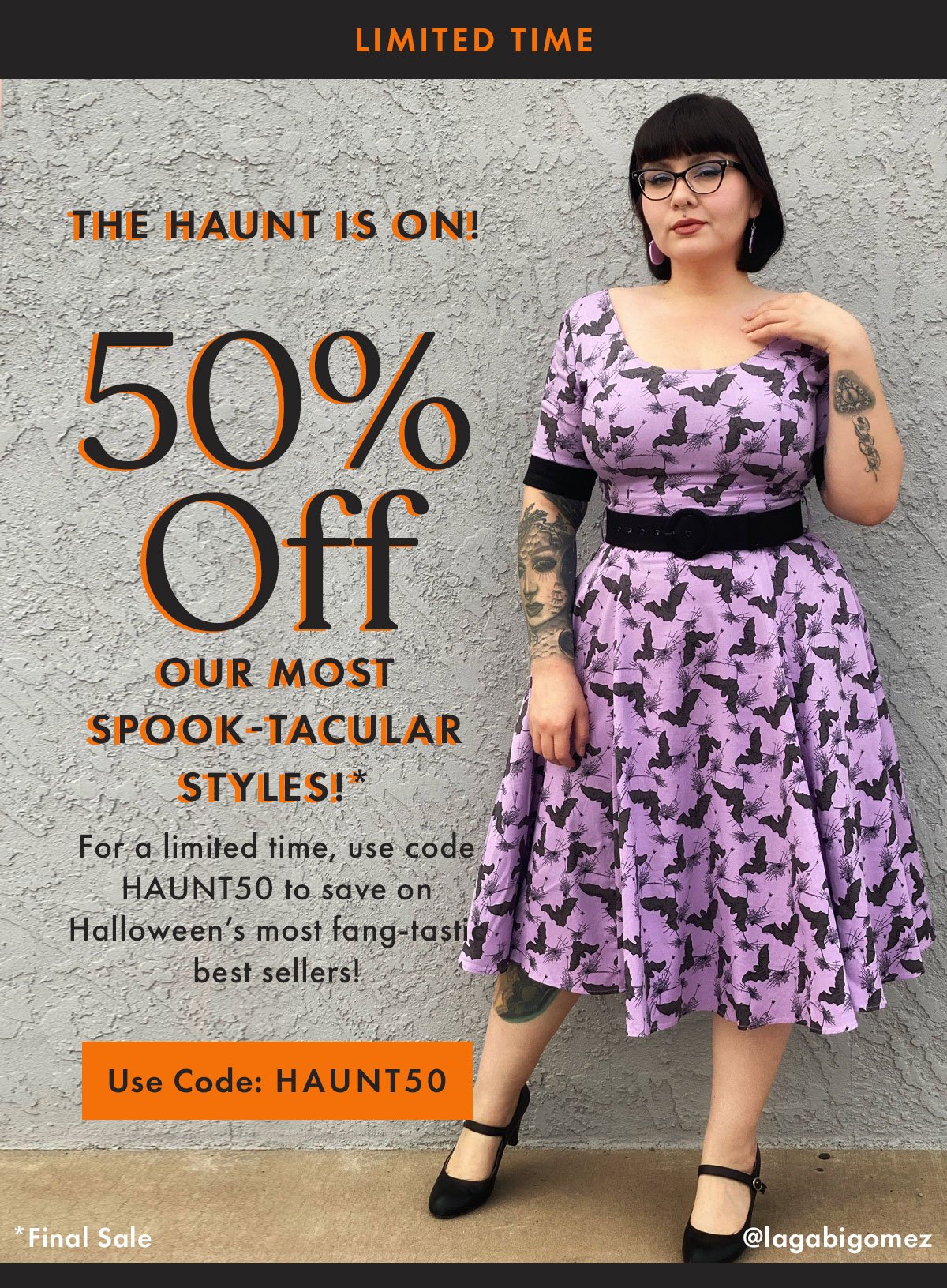 The Haunt Is On! | 50% Off Our Most Spook-tacular Styles