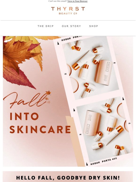 Fall 🍂Into Good Skincare Habits