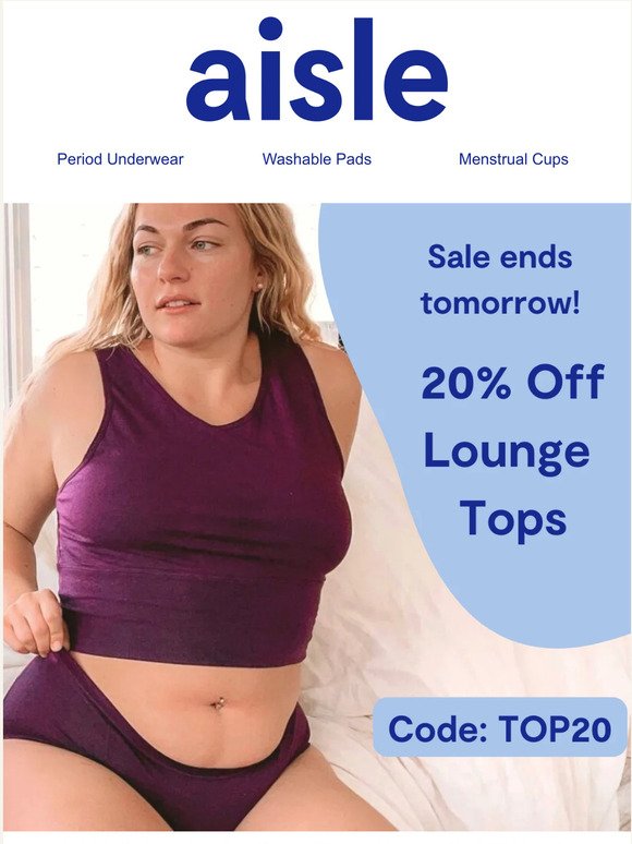 Last Call! Lounge Tops 20% Off
