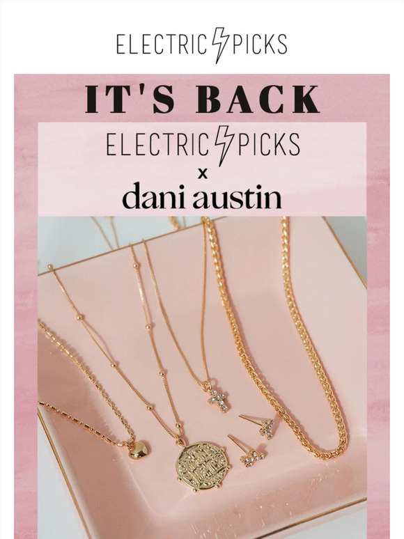 Electric Picks Jewelry EP X DANI AUSTIN IS BACK! 💗💗💗 Milled